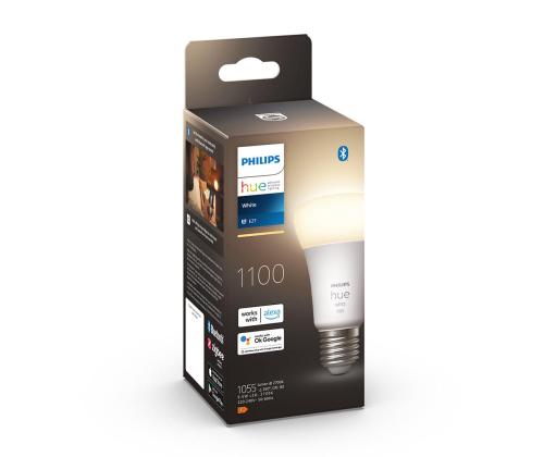 PHILIPS HueWhite 1100, E27, A60, valkoinen - Älykäs valo