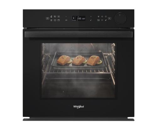Whirlpool, 73 L, pyrolyyttinen puhdistus, musta - Integroitu uuni