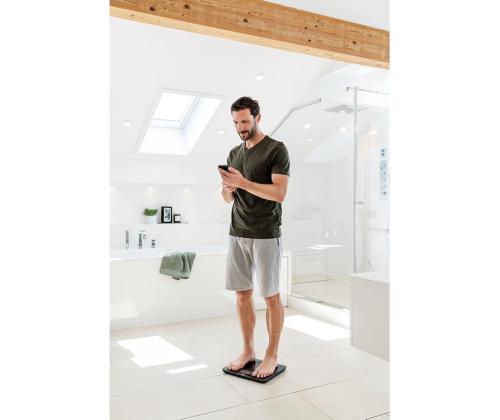 Beurer BF 915 Signature Line, Bluetooth, tummansininen - Diagnostinen saunavaaka
