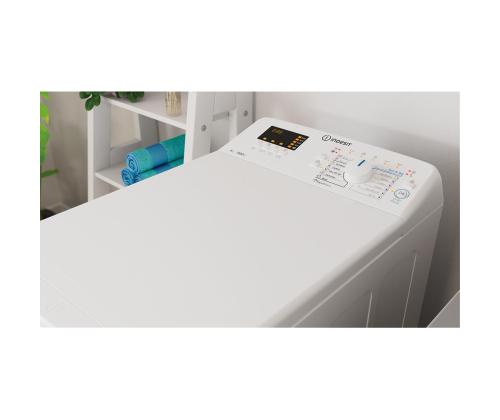 Indesit, 6 kg, syvyys 60 cm, 1000 rpm - Päältä täytettävä pesukone