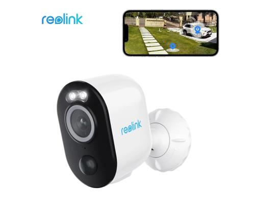 Reolink Argus Series B330, 4 MP, WiFi, yötila, valkoinen - Ulkovalvontakamera