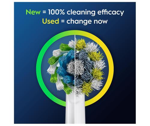 Braun Oral-B Cross Action Pro, 2 tk, valkoinen - Varuharjad
