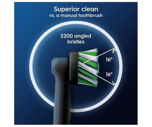 Braun Oral-B Cross Action Pro, 4 kpl, musta - Varaharjat