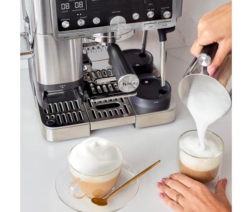 Ninja Luxe Café Pro, musta/ruostumattomasta teräksestä - Espressokeitin