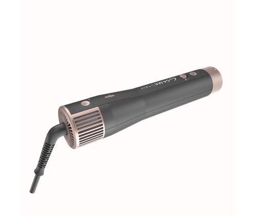 GA.MA Vibrance Uniq, 1500 W, tummanharmaa/vaaleanpunainen - Hiustenmuotoilulaite