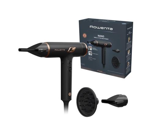 Rowenta NANO, 1700 W, musta - Hiustenkuivaaja