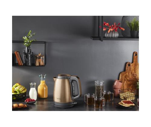 Tefal Coppertinto, 2400 W, kupari/musta - Vedenkeitin - Vedenkeittimet