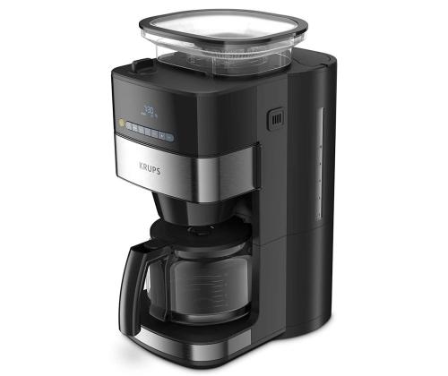 Krups Grind & Brew, 1,25 L, musta - Suodatinkahvinkeitin myllyllä
