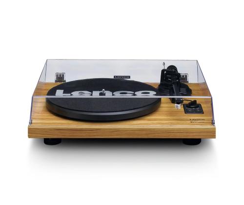 Lenco LS-500, Walnut - Vinyylilevysoitin kaiuttimilla varustettuna