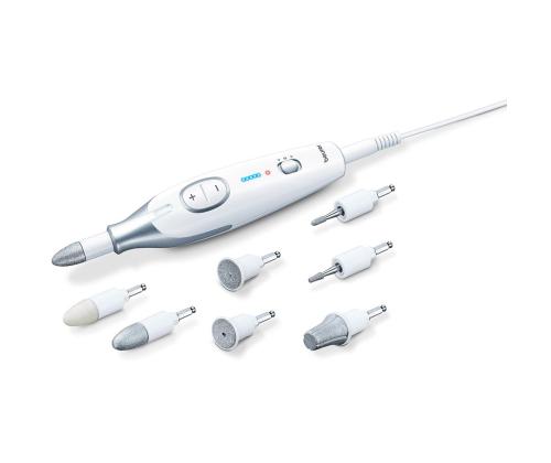 Beurer, valkoinen/harmaa - Manikyyri-/pedikyyrisetti