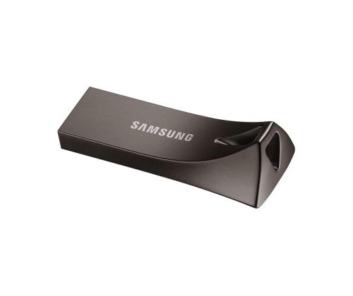 SAMSUNG BAR Plus, USB 3.1, 64 Gt, titaaninharmaa - Muistitikku