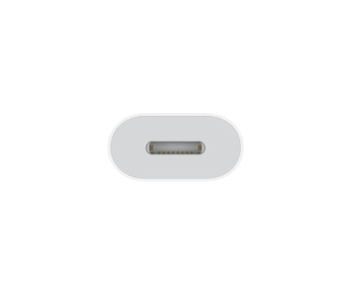 Apple USB-C - Lightning, valkoinen - Sovitin