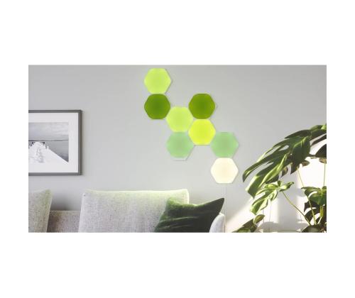 Nanoleaf Shapes Hexagon, 3 paneeli, valge - Nutivalgusti lisakomplekt