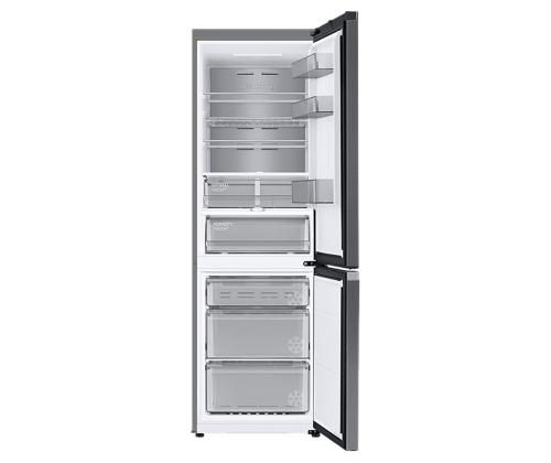 Samsung BeSpoke, NoFrost, 186 cm, 344 L, musta - Jääkaappi ja pakastin