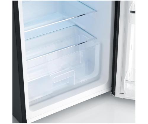 Severin, 108 L, korkeus 90 cm, musta - Retro jääkaappi