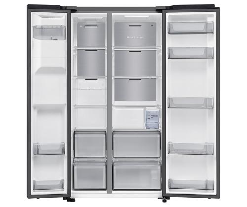 Samsung Bespoke AI, NoFrost, 640 L, korkeus 179 cm, musta - SBS jääkaappipakastimet