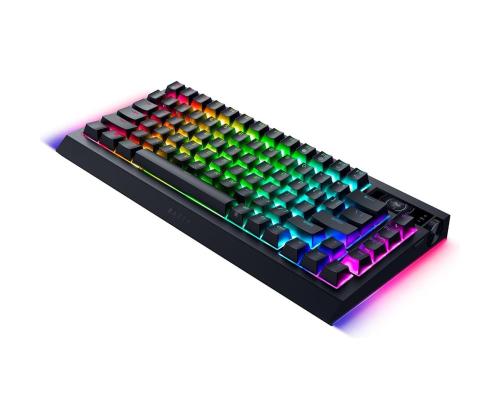 Razer Blackwidow Pro 75%, taktiilinen, musta - Langaton näppäimistö - langaton näppäimistö