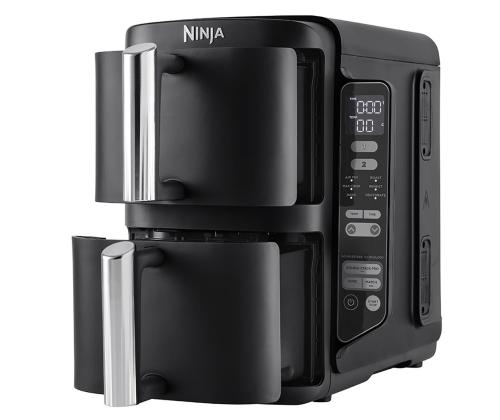 Ninja Double Stack 7,6 L, 2470 W, musta - Kuumailmapannu