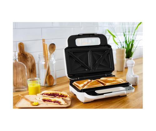 Tefal Snack XL, 850 W, valkoinen - Voileipägrilli