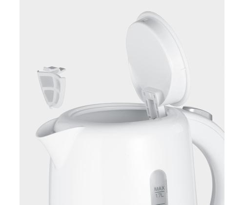 Severin, 1,7 L, 2200 W, valkoinen - Vedenkeitin - Vedenkeittimet