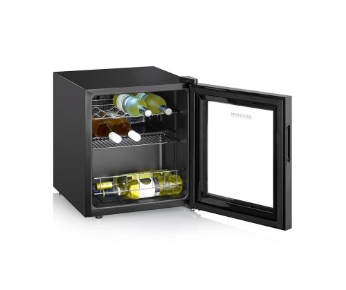 Severin, 15 pulloa, korkeus 52 cm, musta - Viinijäähdytin