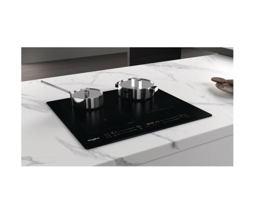 Whirlpool, laius 59 cm, raamita, must - Integreeritav induktsioonpliidiplaat