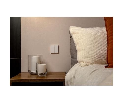 Aqara Smart Wall Switch H1, ilman nollajohdinta, 2 kytkintä - Älykäs seinäkatkaisin