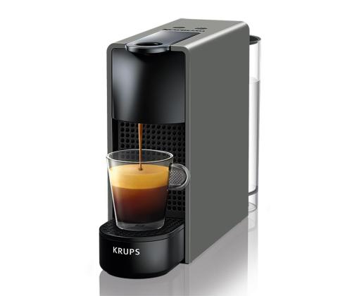 Krups Nespresso Essenza Mini, harmaa - Kapselikahvinkeitin