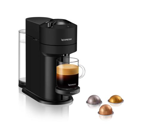 Krups Nespresso Vertuo Next, mattamusta - Kapselikahvinkeitin - Kapselikahvinkeitin