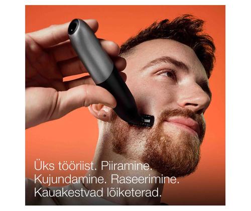 Braun Series X, musta - Hybridiparranajokone