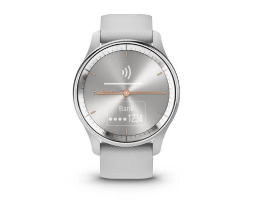 Garmin Vivomove Trend, hopea - älykäs urheilukello
