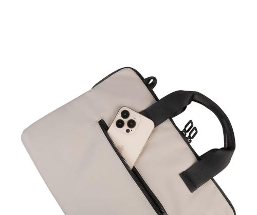 Tucano Gommo Slim Brief, 14´´, harmaa - Kannettavan tietokoneen laukku