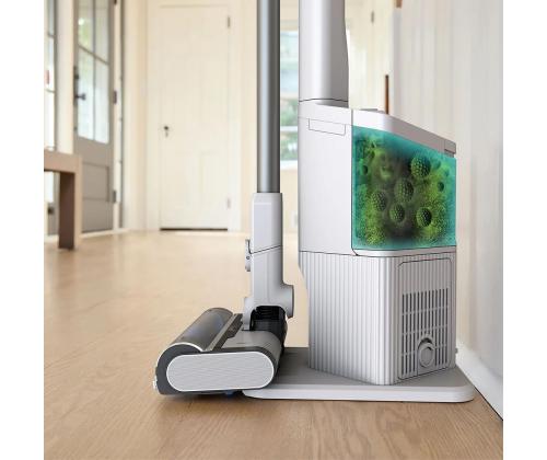 Shark Floor Detect, automaattinen tyhjennys, valkoinen - 