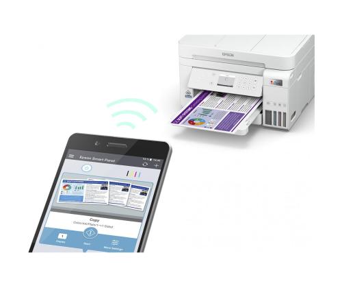 Epson L6276, WiFi, LAN, kaksipuolinen, valkoinen - Monitoimivärimustesuihkutulostin