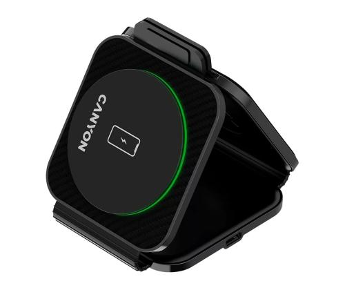 Canyon WS-305 3-in-1, musta - Langaton laturi