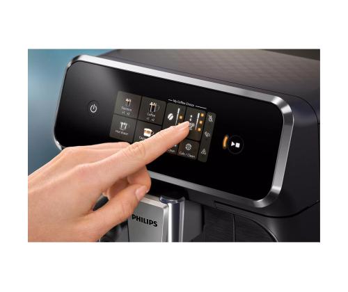 Philips Series 2300, kiiltävä musta - Täysin automaattinen espressokeitin