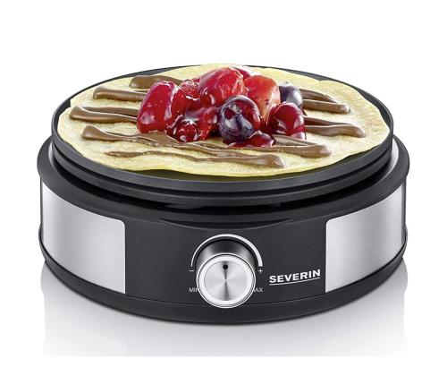 Severin, 1500 W, ruostumatonta terästä - Pannukakkukone - Paistinpannu
