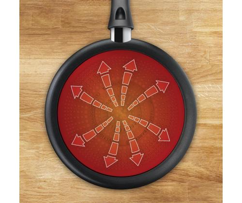 Tefal One pick kattilapannu, 24 cm, musta - Syvä paistinpannu