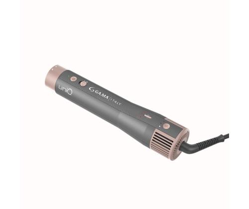GA.MA Vibrance Uniq, 1500 W, tummanharmaa/vaaleanpunainen - Hiustenmuotoilulaite
