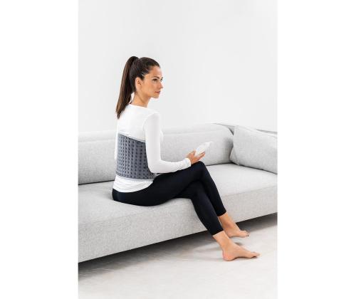 Beurer, HK 49 Cosy, 69x28 cm, harmaa - Lämpötyyny vatsan ja selän lämmittämiseen