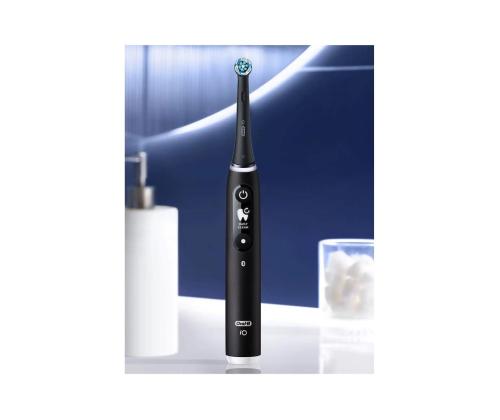 Braun Oral-B iO6, 2 kpl, musta/pinkki - Sähköhammasharjasarja