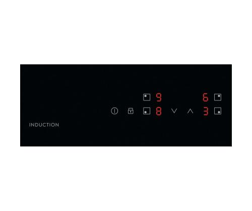 Electrolux 300 Basic, leveys 52 cm, kehyksetön, musta - Integroitu induktioliesi