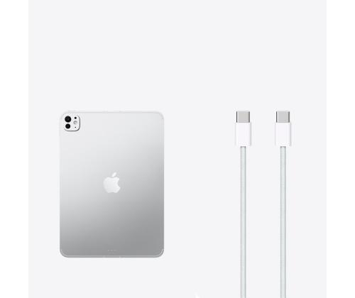 Apple iPad Pro 11", M5 (2025), 256 GB, WiFi + matkapuhelinverkko, kiiltävä, hopea - Tablet PC