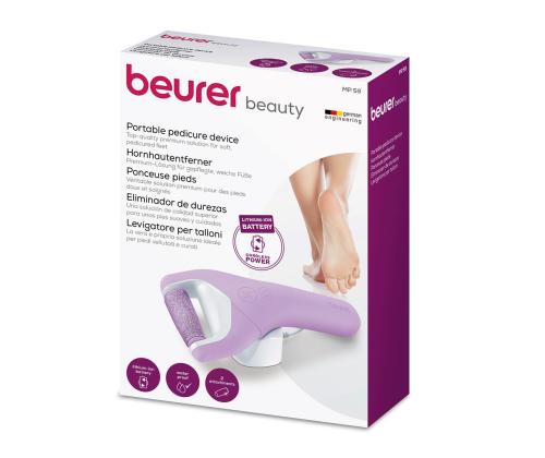 Beurer, violetti - Kantapään kuorinta