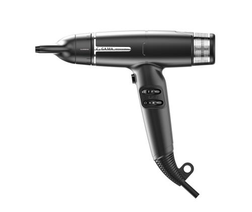 GA.MA IQ Lite, 1500 W, musta - Hiustenkuivain