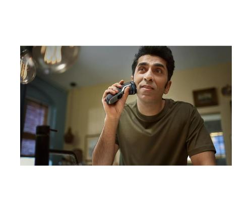 Philips Shaver 3000 Series, märkä ja kuiva, must/hõbedane - Pardel