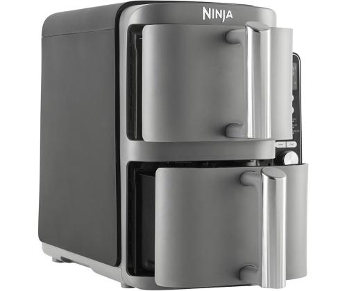Ninja Double Stack XL 9.5L, 2470 W, harmaa - Kuumailmapannu