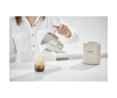 Severin Spuma Lite, 0,4 L, beige - Maidonvaahdotin (induktio)