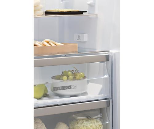 Whirlpool, 364 L, 188 cm, ruostumaton teräs - Jääkaappi