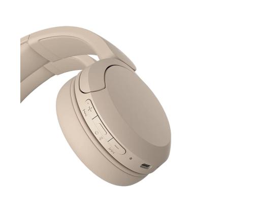 Sony WH-CH520, beige - Langattomat kuulokkeet